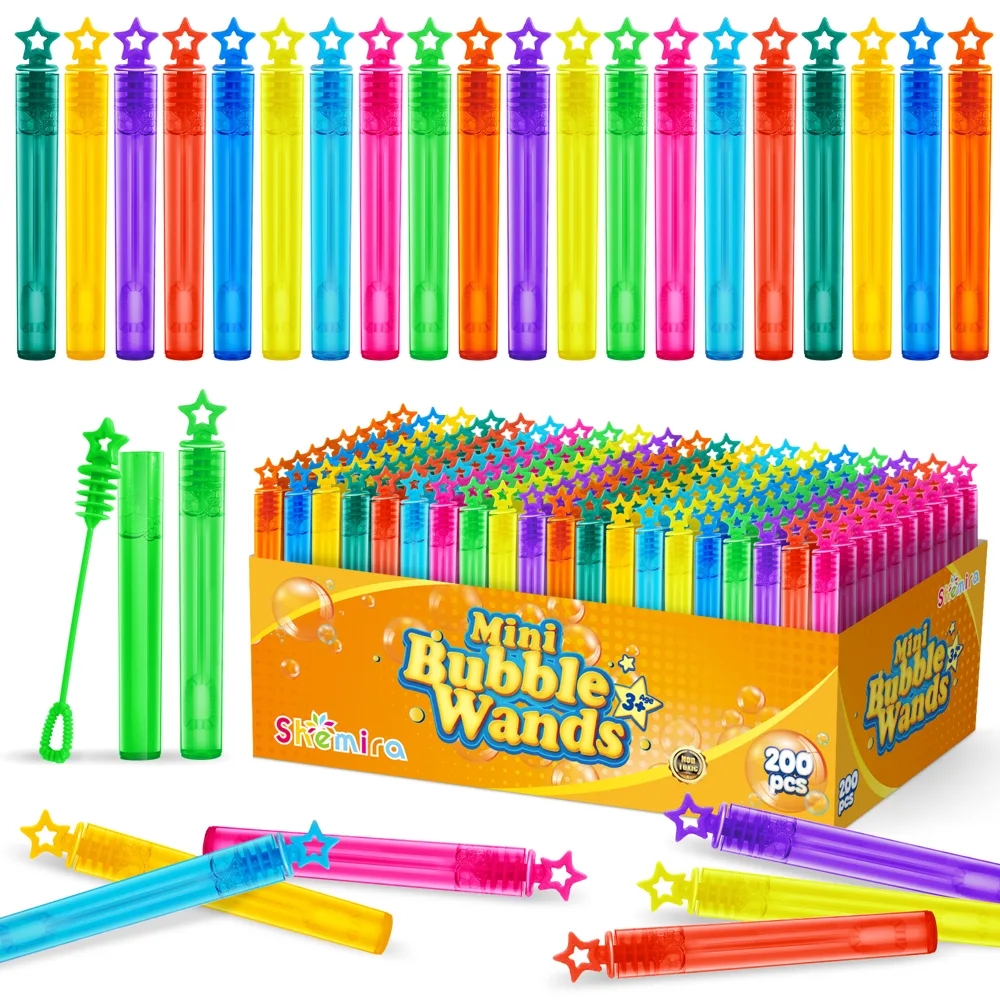 Shemira mini bubble wands, box of 200