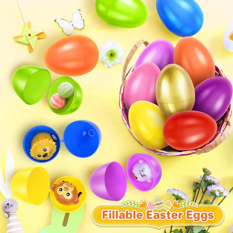 3,000 Plastic Easter Eggs plus 36 Golden Eggs, view 3