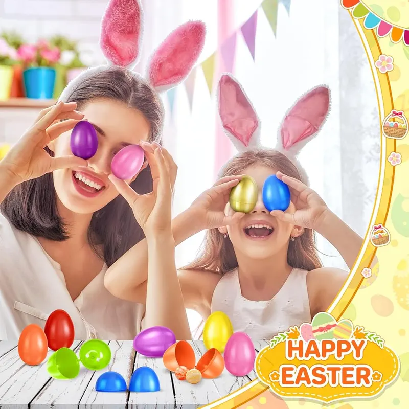 3,000 Plastic Easter Eggs plus 36 Golden Eggs, view 4