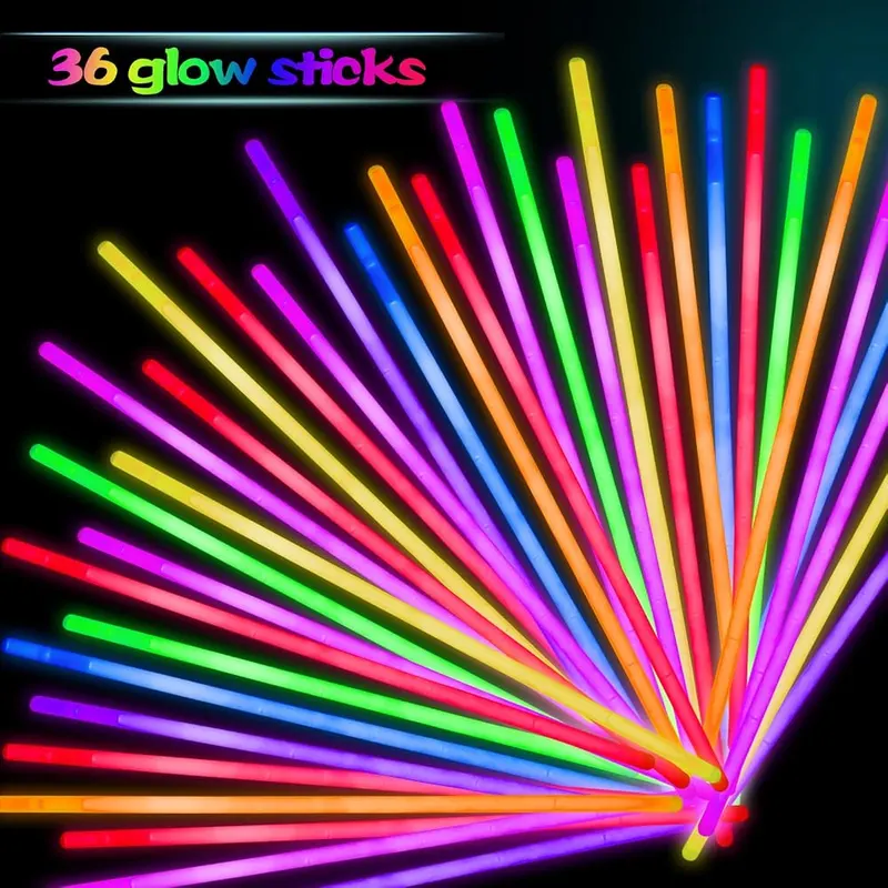 36 Valentine Cards with Glow Sticks, view 3