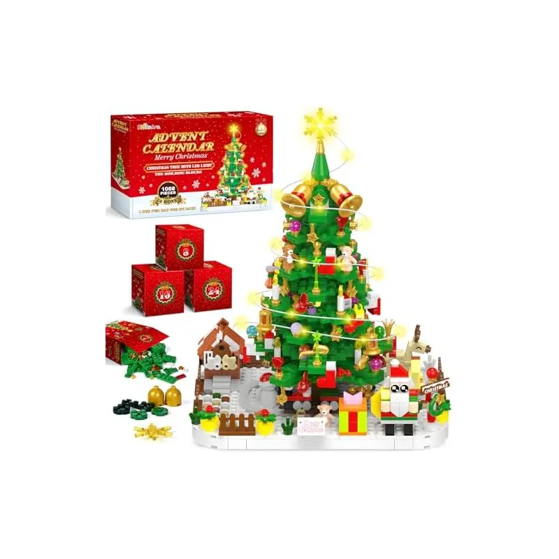 Advent Calendar 2026: Christmas Tree Building Blocks
