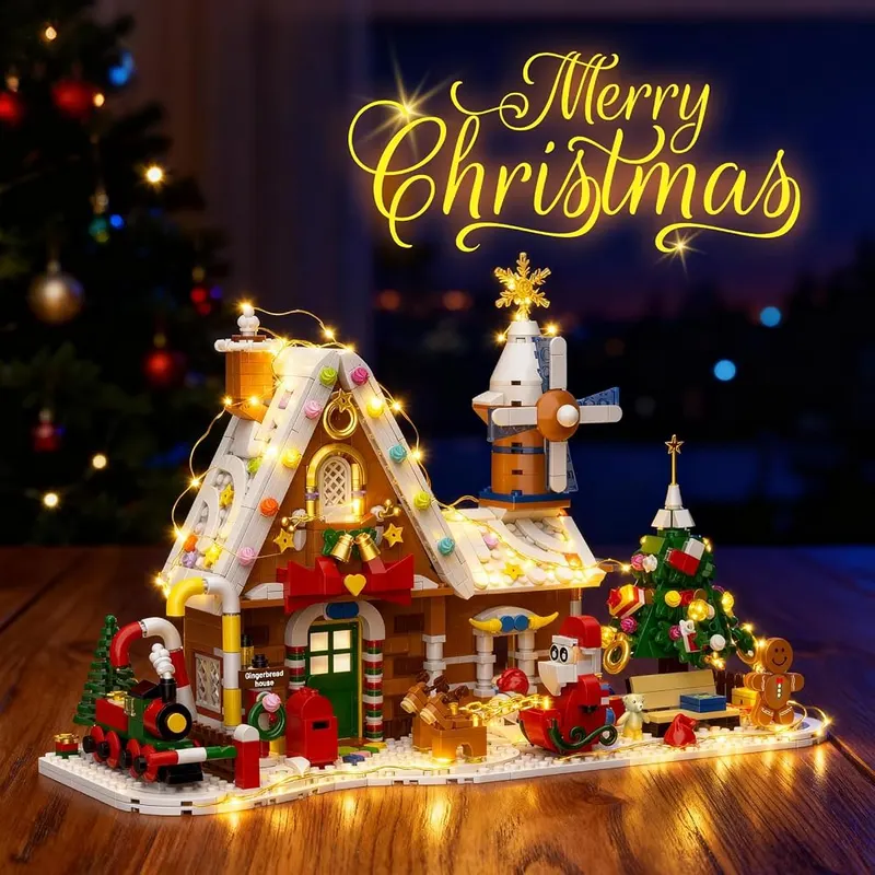 Advent Calendar 2026: Gingerbread House Building Set, view 2