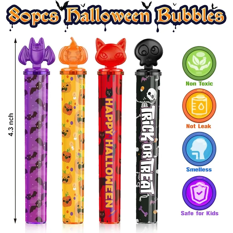 Halloween Character Bubble Wands, 160 wands, view 2
