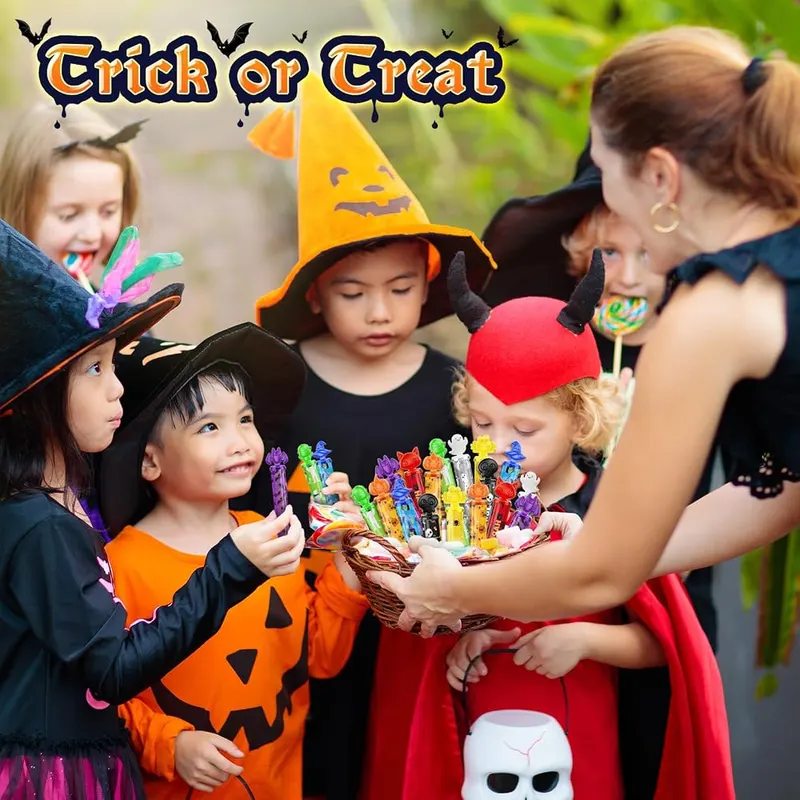 Halloween Character Bubble Wands, 80 wands, view 4