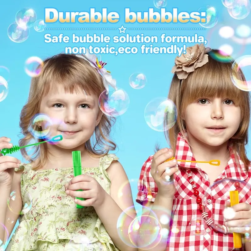 Mini Bubble Wands in 10 Colors, 300 wands, view 4