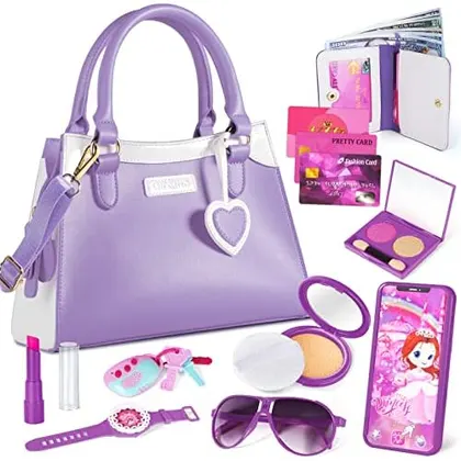 Shemira Play Purse Set, Purple