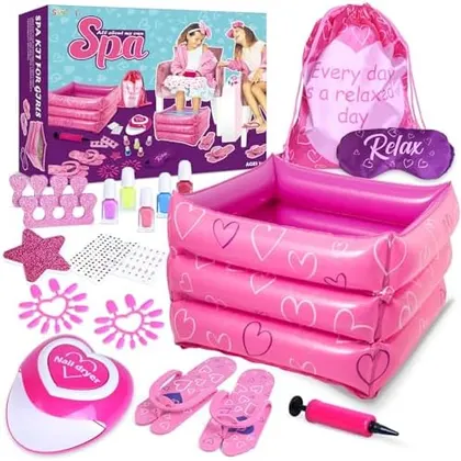Spa Day Manicure & Pedicure Gift Set