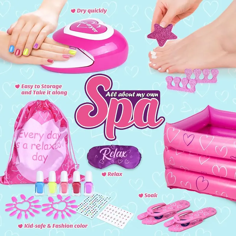 Spa Day Manicure & Pedicure Gift Set, view 2